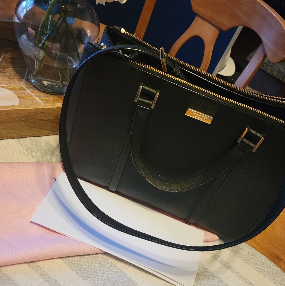 Black Kate Spade handbag